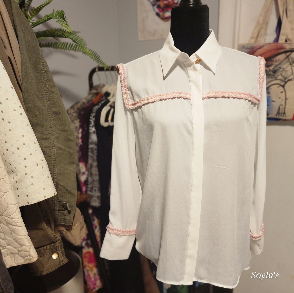 Zara Buttoned Blouse